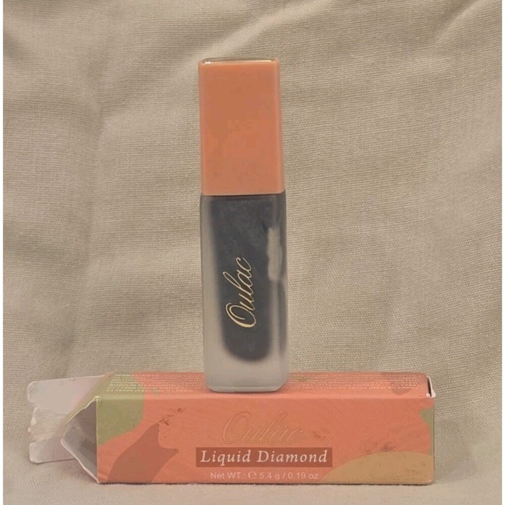 Oulac Liquid Diamond Glitter Eyeshadow Black Shimmer New